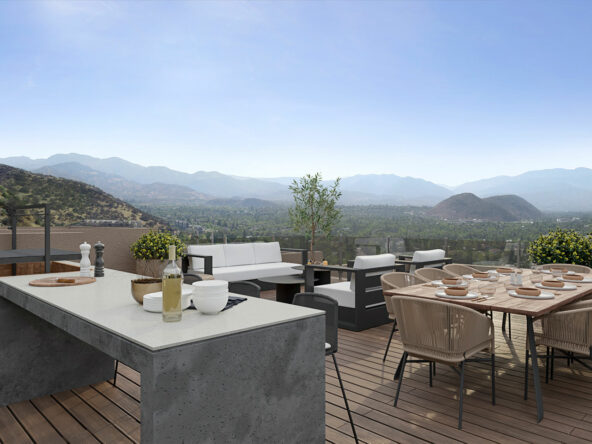 Penthouse con rooftop